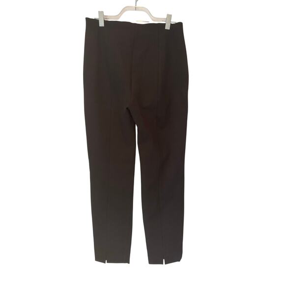 Quince Ultra-Stretch Ponte Pintuck Black Ankle Pants Size Medium - Picture 6 of 8